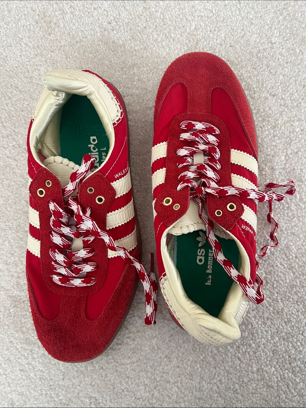 Red Suede Sneakers